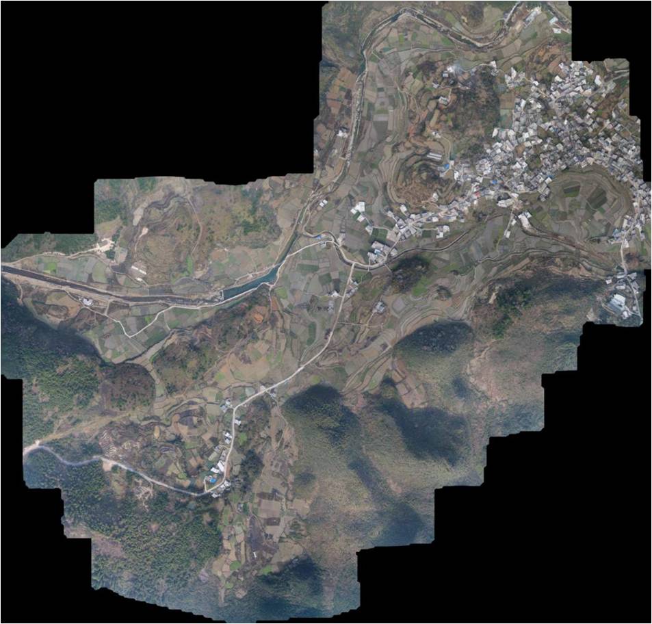 無人機(jī)航拍正射影像圖